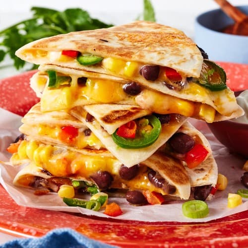 Vejeteryan Quesadilla